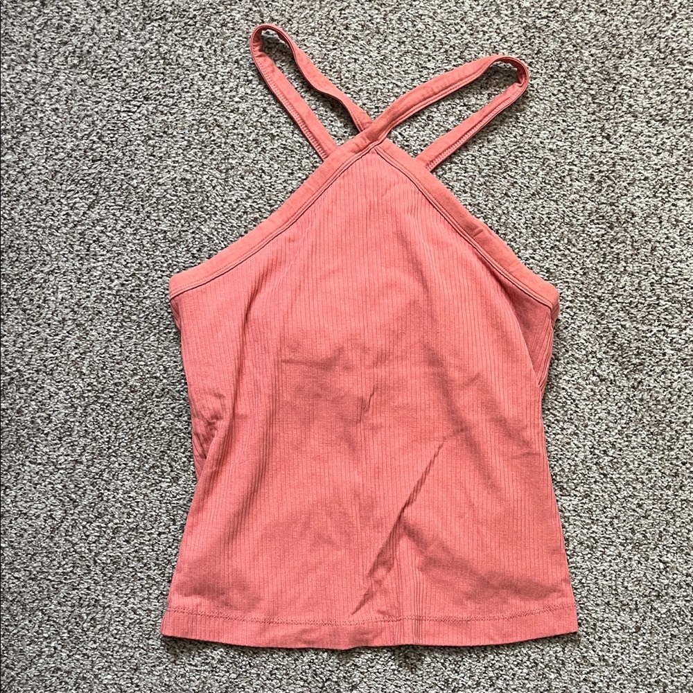 Old Navy Women's Coral Ribbed Camisole